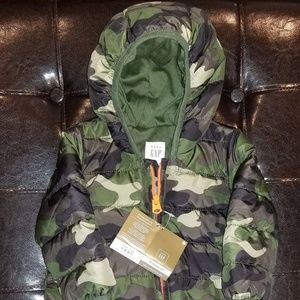Baby Gap camo 6-12 month snowsuit.